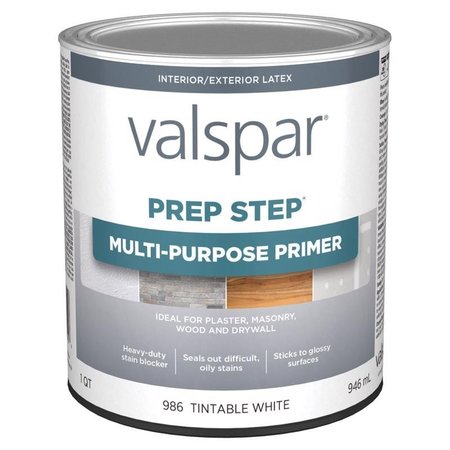 Prep-Step Tintable White Latex Primer 1 qt -  VALSPAR, 044.0000986.005